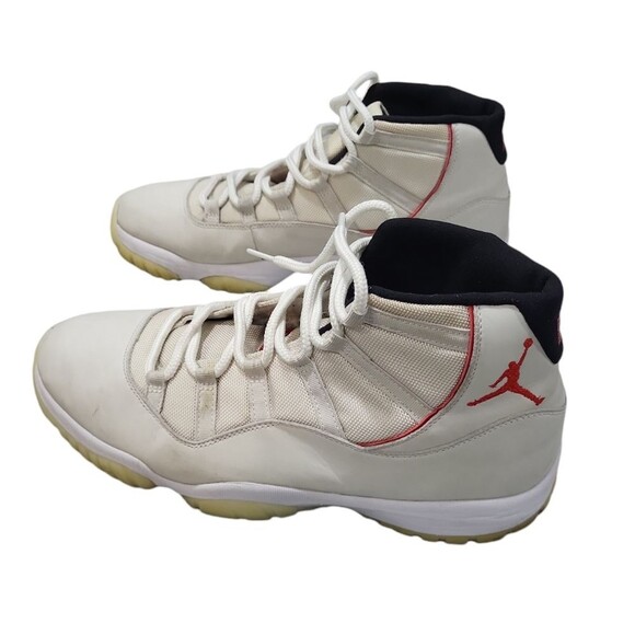 EUC Jordan men's 11 Retro Platinum Tint basketball size 14 - Picture 4 of 16